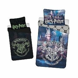 Jerry Fabrics Bavlnené obliečky Harry Potter HP054 svietiace, 140 x 200 cm, 70 x 90 cm