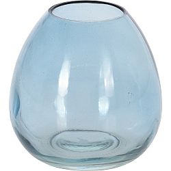 Sklenená váza Adda, sv. modrá, 11 x 10,5 cm
