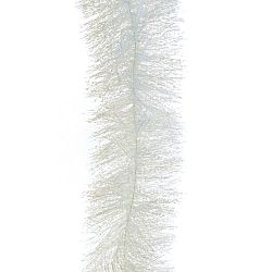 Vianočná reťaz Fiocco biela, 2,7 m