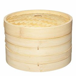 Bambusový naparovač Kitchen Craft Oriental, ⌀ 23 cm
