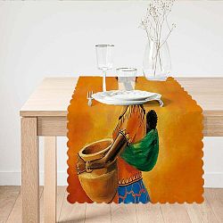 Behúň na stôl Minimalist Cushion Covers African Ethnic, 45 x 140 cm