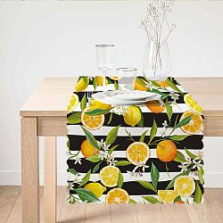 Behúň na stôl Minimalist Cushion Covers Lemon, 45 x 140 cm