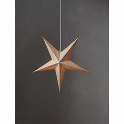 Béžová vianočná svetelná dekorácia Star Trading Diva, ø 60 cm