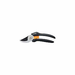 Čierne oceľové dvojsečné nožnice Fiskars Solid
