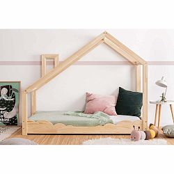 Domčeková posteľ z borovicového dreva Adeko Luna Drom, 90 x 200 cm