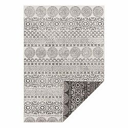 Hnedo-biely vonkajší koberec Ragami Circle, 160 x 230