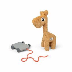 Horčicovožltá hračka Done by Deer Pull Along Raffi