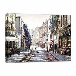 Obraz Styler Canvas Watercolor Paris II, 75 × 100 cm