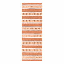 Oranžový koberec vhodný do exteriéru Narma Runo, 70 × 100 cm
