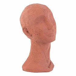 Pieskovohnedá dekoratívna soška PT LIVING Face Art, výška 28,4 cm
