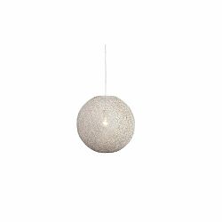 Sivé stropné svietidlo LABEL51 Twist, ⌀ 30 cm