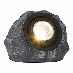 Solárna vonkajšia svetelná LED dekorácia Star Trading Rocky, výška 16 cm