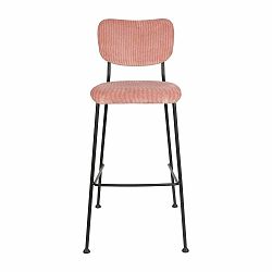 Súprava 2 ružových barových stoličiek Zuiver Benson, výška 102,2 cm