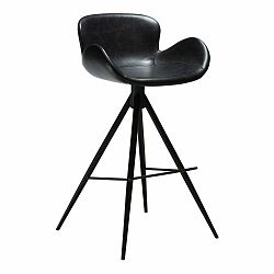 Svetlohnedá barová stolička z imitácie kože DAN-FORM Denmark Gaia, výška 97 cm
