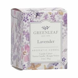 Sviečka s vôňou levandule Greenleaf Lavender, doba horenia 15 hodín