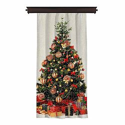 Vianočný záves Christmas Tree, 140 x 260 cm