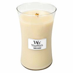 Vonná sviečka WoodWick Žltá vanilka, 110 hodín horenia