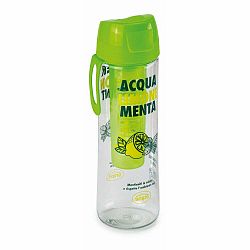 Zelená fľaša na vodu s infuzérom Snips Mint, 750 ml