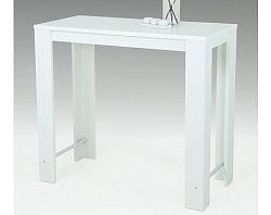 Barový stôl Frieda 120x58 cm, biely%