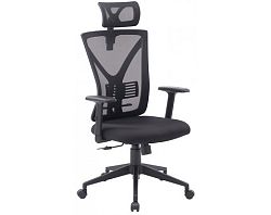 Kancelárska stolička Image, čierna látka%