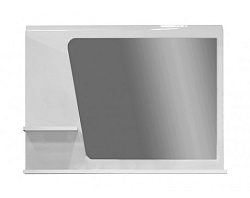 Zrkadlový panel Madrano, biely%